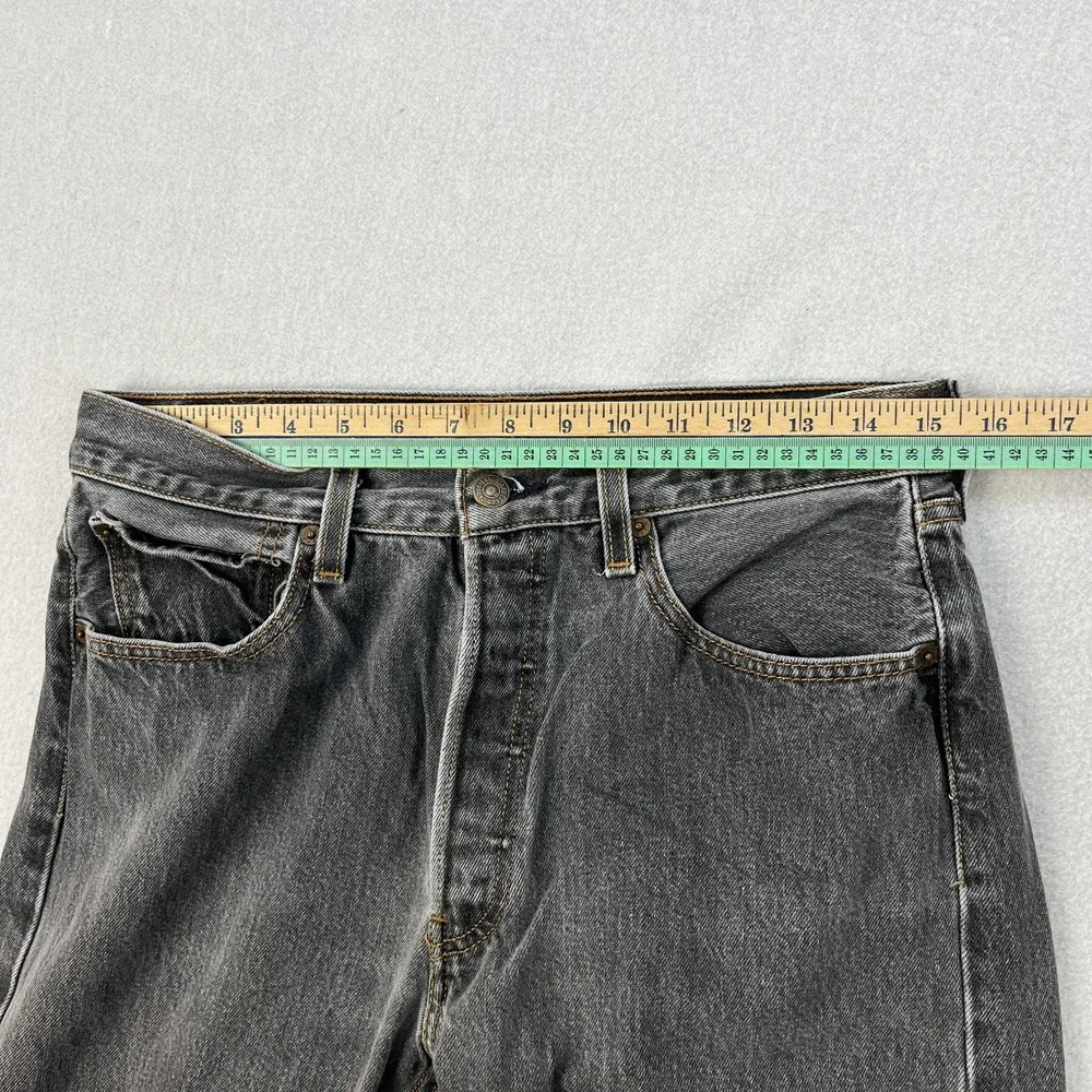Vintage Levis 501xx Jeans Mens 32x34 *Fits 30x30 Faded Black 90s Y2K Mexico
